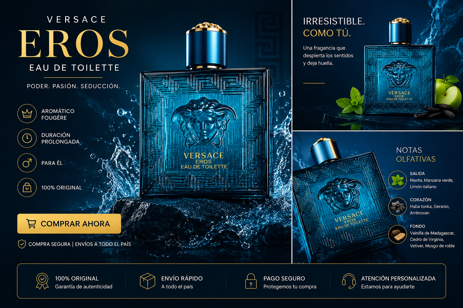 Versace Eros Eau de Toilette